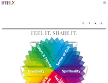 Tablet Screenshot of ifeelx.com